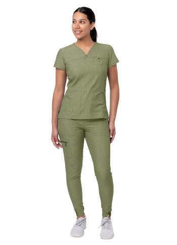 Women's Modern Athletic Jogger Scrub Set