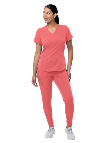 Women's Modern Athletic Jogger Scrub Set