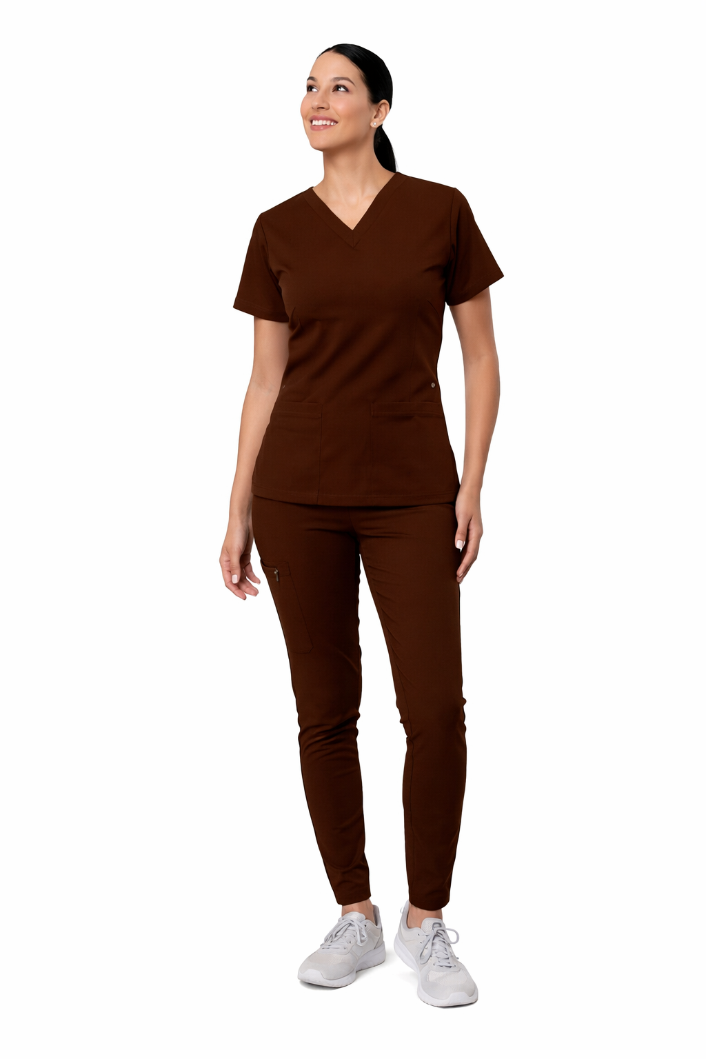 Adar Pro Flawless Plus Women’s Scrub Set  V-Neck Top & Jogger Pant
