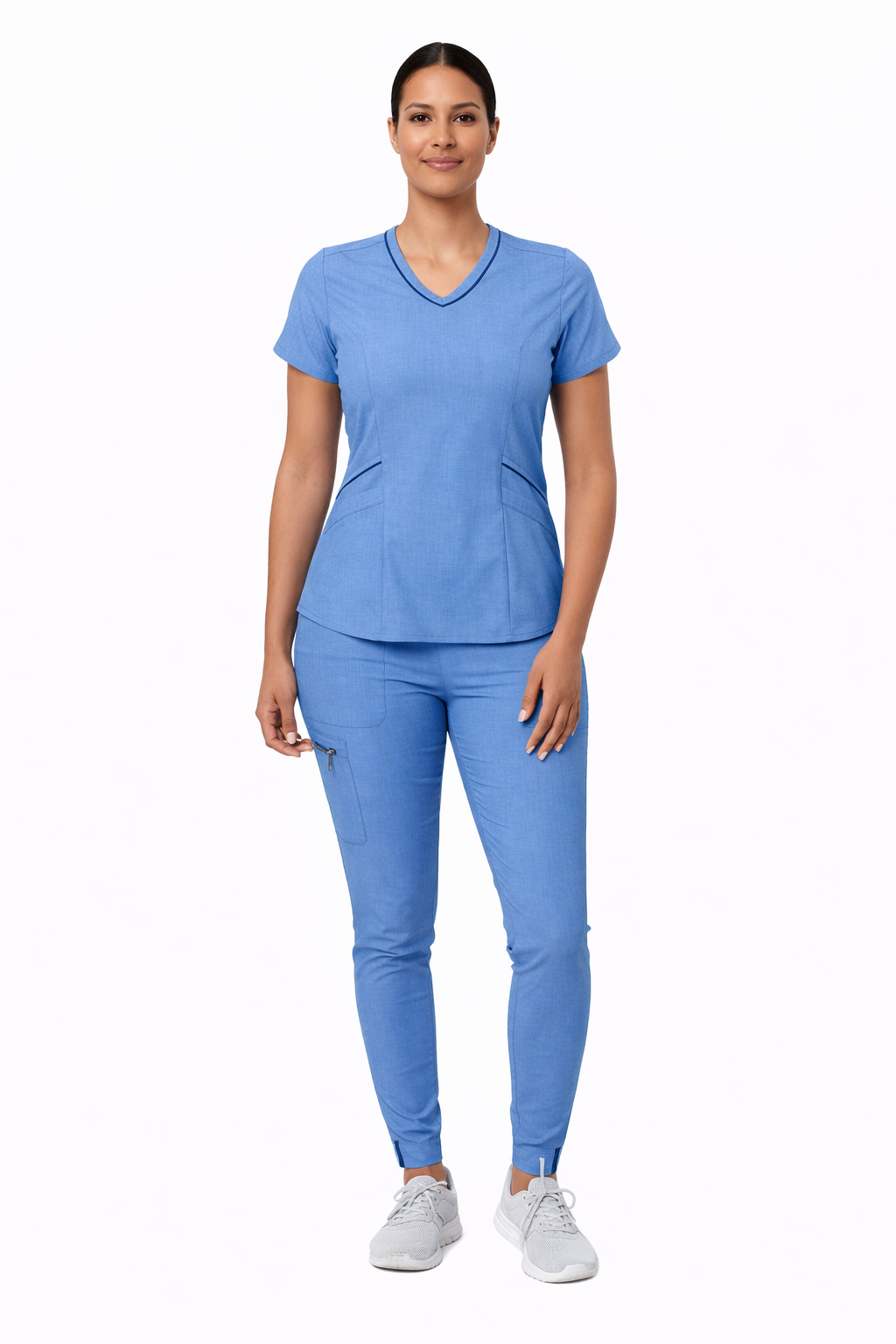 Women's Modern Athletic Jogger Scrub Set