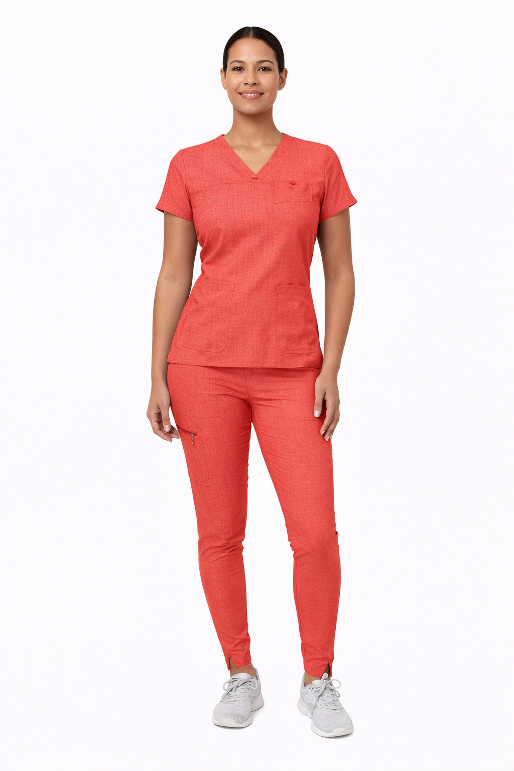 Women's Modern Athletic Jogger Scrub Set